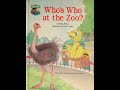 Sesame Street Who S Who At The Zoo