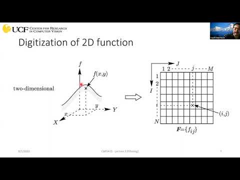 CAP5415 Lecture 3 [Filtering - Part 1] - Fall 2020