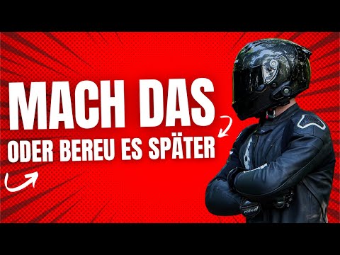 Learning to ride a motorcycle: These are the 4 things you should get used to right away