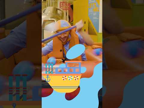Row the boat with Blippi! Splish Splash 🌊 #blippi #singalong #song