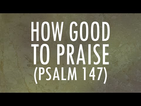 How Good To Praise Psalm 147 - Praise Sphere (Zalysphere)