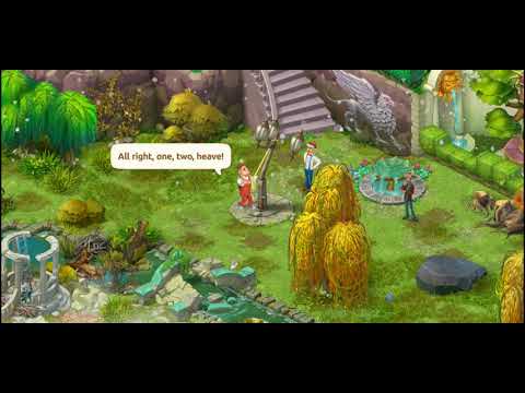 GARDENSCAPES NEW ACRES area 14 day 1 - DRYADS & GROVE KEEPER  - New Area