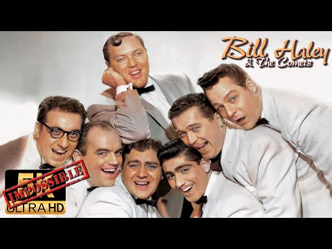 Bill Haley & His Comets AI 5K Colorized ❌Impossible Restore❌ - Hot Dog Buddy Buddy (1956)