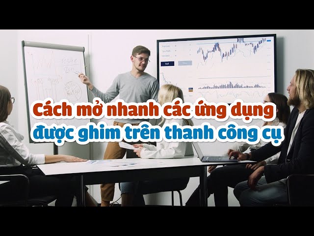 Cách mở nhanh các ứng dụng ghim trên thanh công cụ