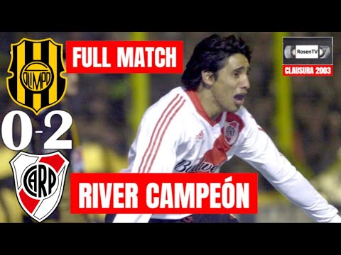 OLIMPO 0-2 RIVER - CLAUSURA 2003 - FULL MATCH - RIVER CAMPEÓN