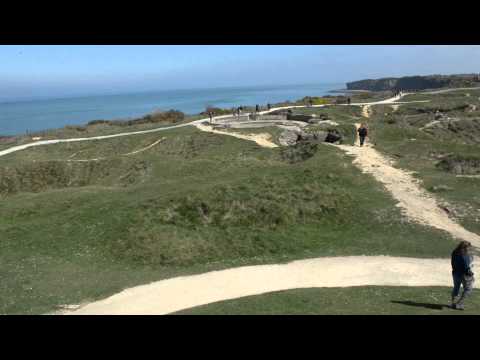 Normandy Pointe Du Hoc bomb craters