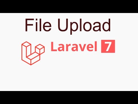 Laravel 7 tutorial 20 upload file