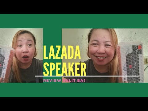 Lazada speaker review