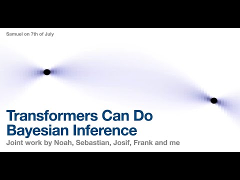 Samuel Mueller | "PFNs: Use neural networks for 100x faster Bayesian predictions"