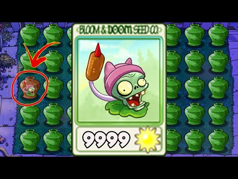 100% Vasebreaker Endless | CATTAIL ZomPlants - Plants vs Zombies Mod ZomPlants vs Zombotany