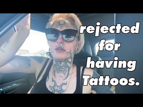 Her job application was rejected due to tattoos