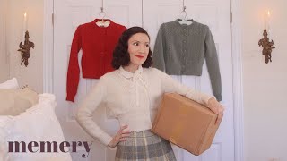Memery Knitwear Review and Styling Outfits! 1940s | Carolina Pinglo
