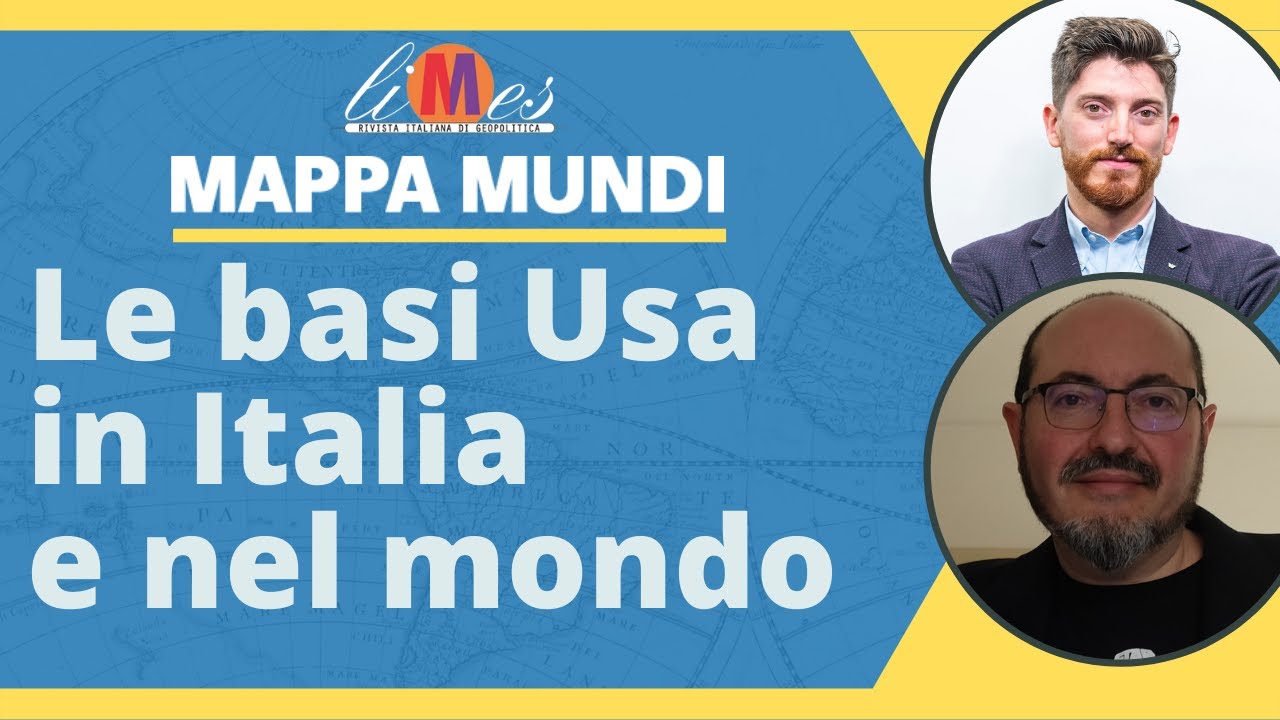 Le basi americane in Italia e nel mondo - Mappa Mundi