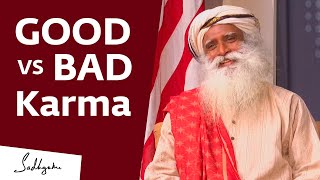 Does Good Karma Cancel Out Bad Karma #SadhguruOnKarma