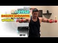 Intense 5 Minute Dumbbell Shoulder Workout
