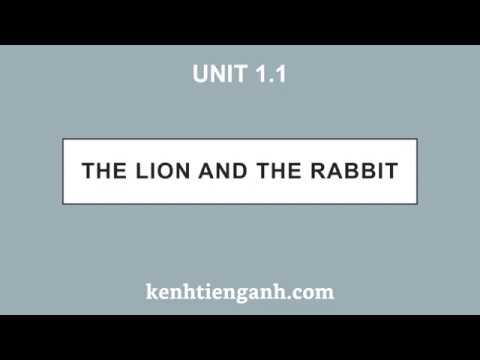 [1.1 單元] 獅子和兔子 - 4000 個必備英語單詞 ([Unit 1.1] The Lion and the Rabbit - 4000 Essential English Words)