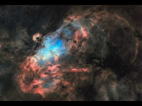 Portrait of the Eagle Nebula #shorts