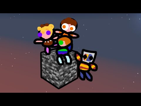 LOST IN THE VOID FOREVER w/ The Luigi's Friends 😱 | MINECRAFT