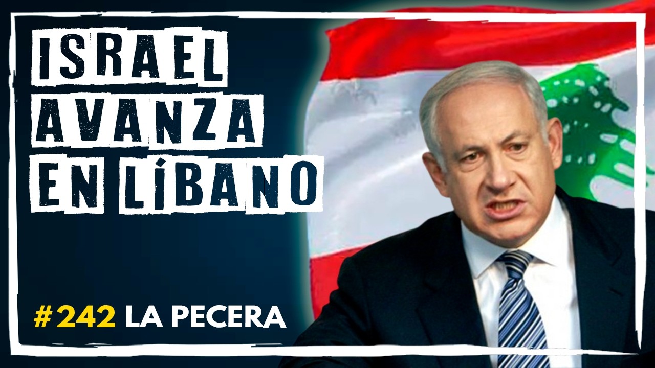 ISRAEL avanza en LÍBANO y cruza la LÍNEA AMARILLA