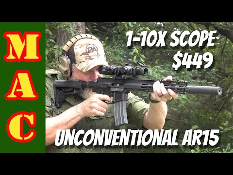 New AFFORDABLE 1-10X LPVO on the Unconventional FM-15 Gen 2