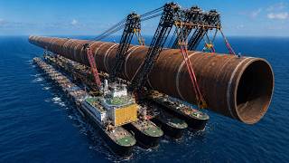 How Giant Ships Build Hidden Energy Highways Beneath the Ocean | Offshore Engineering Documentary