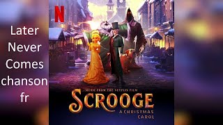 Kadr z teledysku Later Never Comes (French) tekst piosenki Scrooge: A Christmas Carol (OST)
