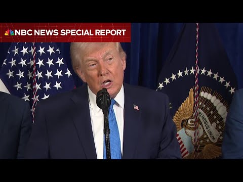 Special Report: Trump speaks after U.S. military operation in Venezuela