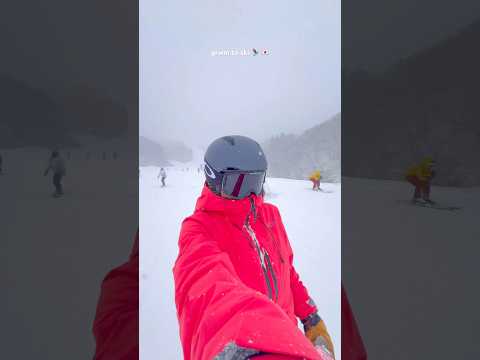 grwm to ski at DynaLand ダイナランド ⛷️ ❄️ #japan #ski #winter