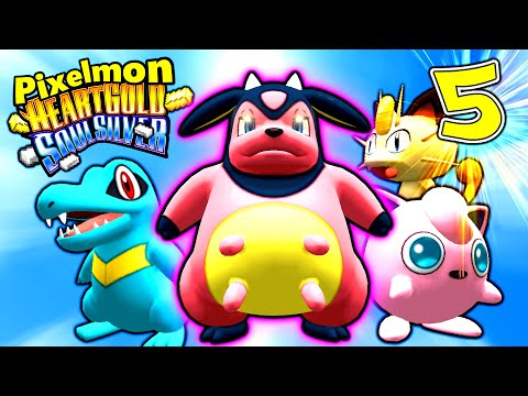 Minecraft Pixelmon HEARTGOLD and SOULSILVER! - Episode 5 (Minecraft Pokemon Mod)