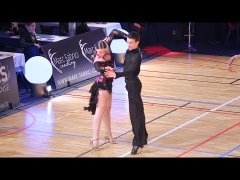 Adrien Petit-Jean Genat - Oxana Collette | FFD French Cup 2018 Mulhouse - Youth Latin - R1 PD