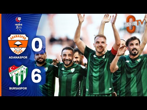 Adanaspor A.Ş - Bursaspor (0-6) | Geniş Maç Özeti