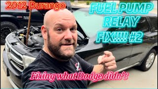 2012 Dodge Durango Fuel Pump Relay Fix