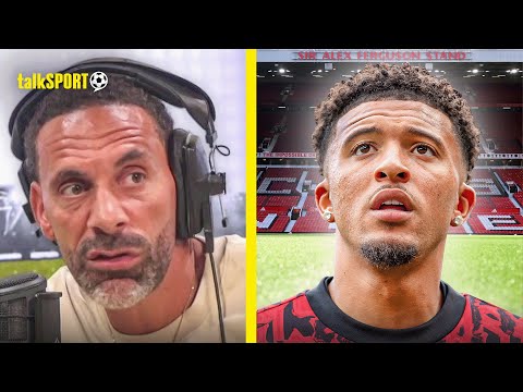 "The expectation is DIFFERENT!" Rio Ferdinand on Jadon Sancho's talent and struggles at Man United!
