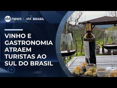 Vale dos Vinhedos (RS) vira destino de inverno para amantes de vinho e gastronomia | #SBTBrasil
