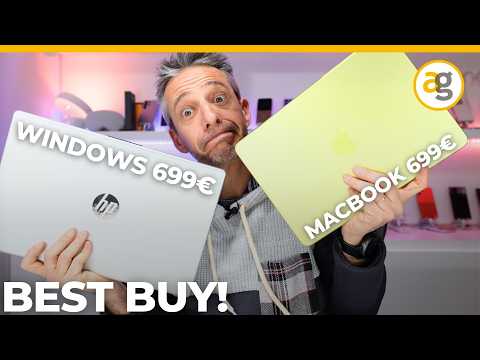 Recensione MacBOOK NEO APPLE e CONFRONTO con WINDOWS pariprezzo (PC HP)