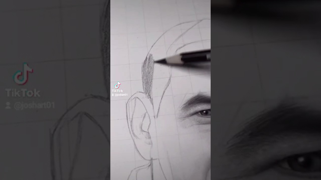 HOW I DRAW COMMISSIONS charcoal process ( Shorts )