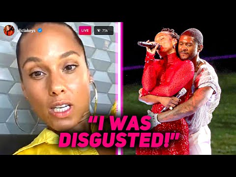 Alicia Keys Finally BREAKS SILENCE On Usher Touching Her In Super Bowl Halftime Performance