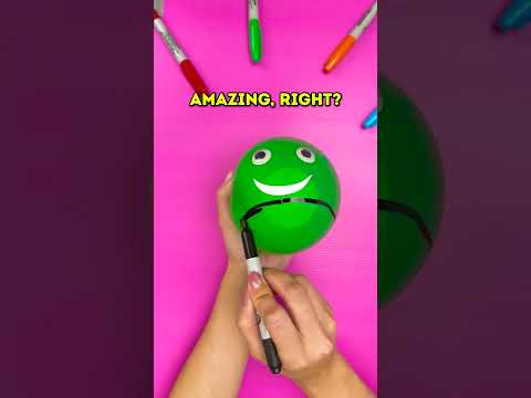 Balloons in Action 🎈🎈✨ #craft #fun