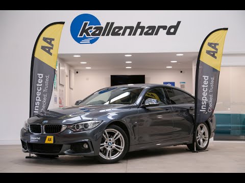 BMW 4 SERIES 2.0 420D M SPORT GRAN COUPE 4d 181 BHP AT KALLENHARD
