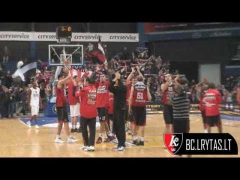 Euroleague 2010.12.09 „Lietuvos rytas" - Cholet „Basket"