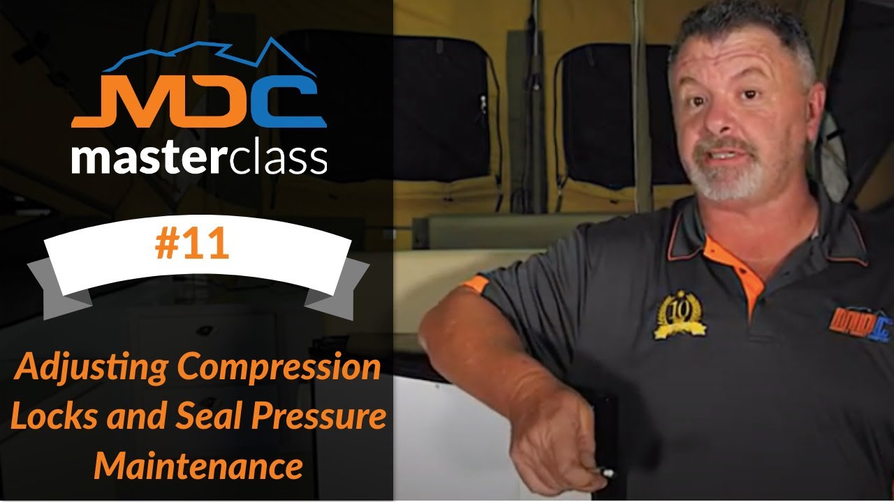 Adjusting Compression Locks and Seal Pressure Maintenance - MDC Masterclass #11