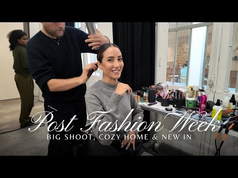 What I Do After Fashion Week | Back to Milan, Shoots & Cozy Days