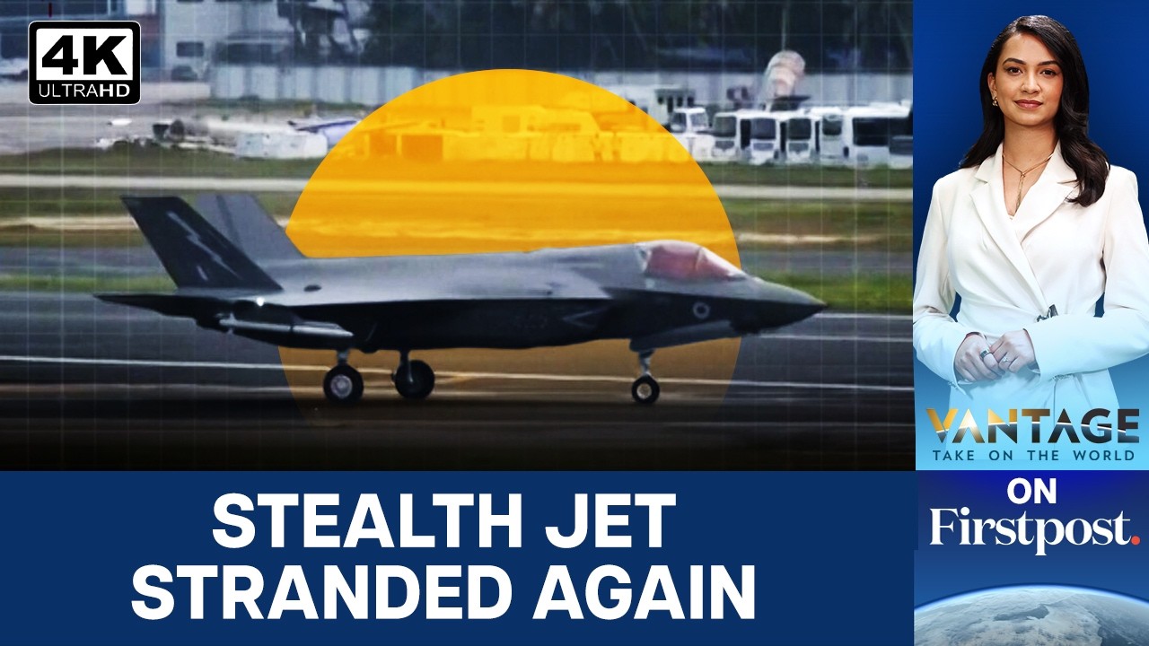 UK's F-35 Stealth Jets Stranded on Atlantic Island For 2 Months | Vantage on Firstpost | 4K