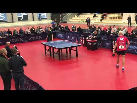 DM bordtennis 2018 finale herresingle       Anders Lind vs Alan Bendtsen