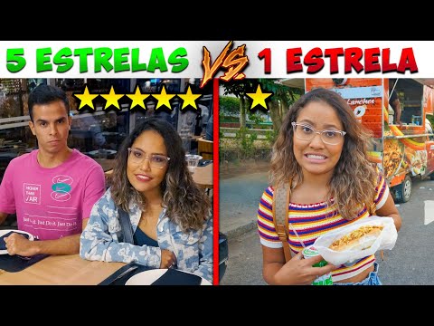 5 STAR RESTAURANT VS 1 STAR RESTAURANT! - (WE FOUND SOMETHING BIZARRE)