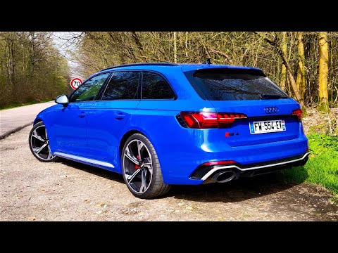 2021 Audi RS4 Avant (450PS) POV DRIVE OnBoard Pure Driving Sound