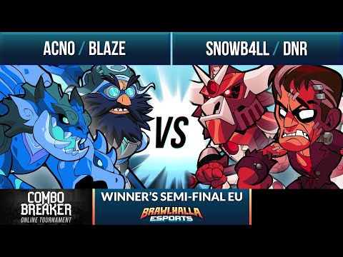 Acno & Blaze vs Snowb4ll & DNR - Winner's Semi-Final - Combo Breaker 2020 - 2v2 EU