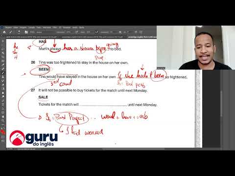 FCE - USE OF ENGLISH PART 4 - SOLUTION #english #cambridge #fceexam