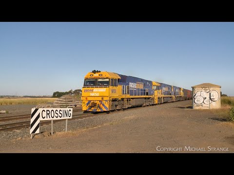 Diverted 7SP4 Pacific National Freight Train (24/12/2022) - PoathTV Australian Railways