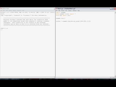 Pythonpygame Tutorial Pt 2